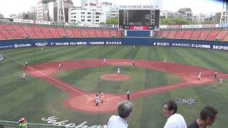 7回表 2015年神奈川県高校野球春季大会 準々決勝 横浜隼人ー相模原