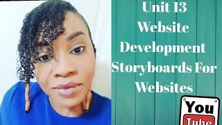 Unit 13 Website Development Assignment 2 Storyboard