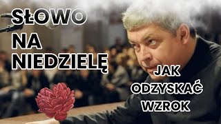 Słowo na niedzielę Ks.Piotr Pawlukiewicz-Odzyskać wzrok