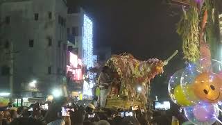 இன்று கள்ளழகர் பூ பல்லாக்கு அலங்காரத்தில்#madurai #alagarkovil #chithiraithiruvizha2022 #kallalagar