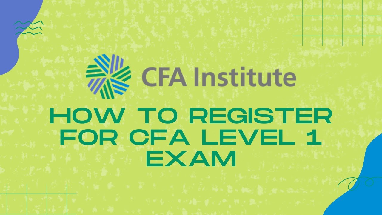 How To Apply For CFA Level 1 | CFA Registration PROCESS | CFA Institute ...