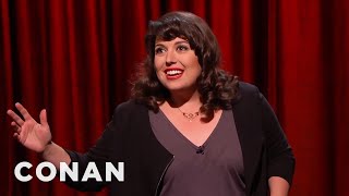Jenny Zigrino Compares Herself To Her Dog | CONAN on TBS