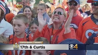 Fans Gets The Parade Crowd Psyched