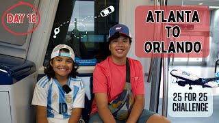 No Flights Today! Driving ATL to Orlando | Day 18 of 25 Airports