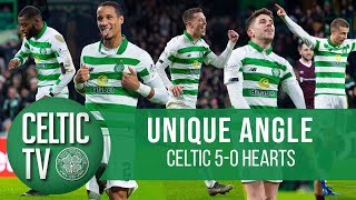 📽️ UNIQUE ANGLE: Celtic 5-0 Hearts | Bhoys go 10 clear with emphatic win!