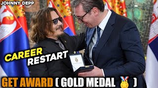 Johnny Depp receives an AWARD in Serbia Country - Movies Update