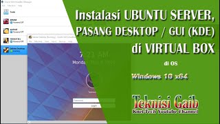 Install Virtual BOX dan Simulasi Install Ubuntu Server + GUI