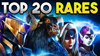 TOP 20 RARES in Raid: Shadow Legends!! (2025 Update)