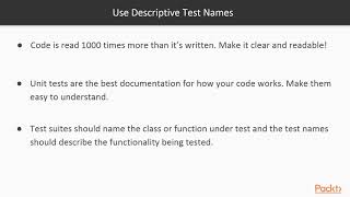 Hands-On Test Driven Development with Python: Unit Testing and TDD Best Practices|packtpub.com