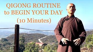 HEAL Lower Back, Shoulders, Hips | Qigong Daily Routine to BEGIN YOUR DAY (10 Min)