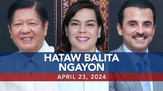UNTV: Hataw Balita Ngayon | April 23, 2024