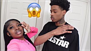 FLINCHING AT EVERYTHING KEL DOES!!!! "HE GOT MAD"
