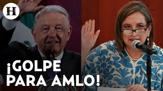 Xóchitl Gálvez celebra suspensión del juez que prohíbe a AMLO hablar de ella