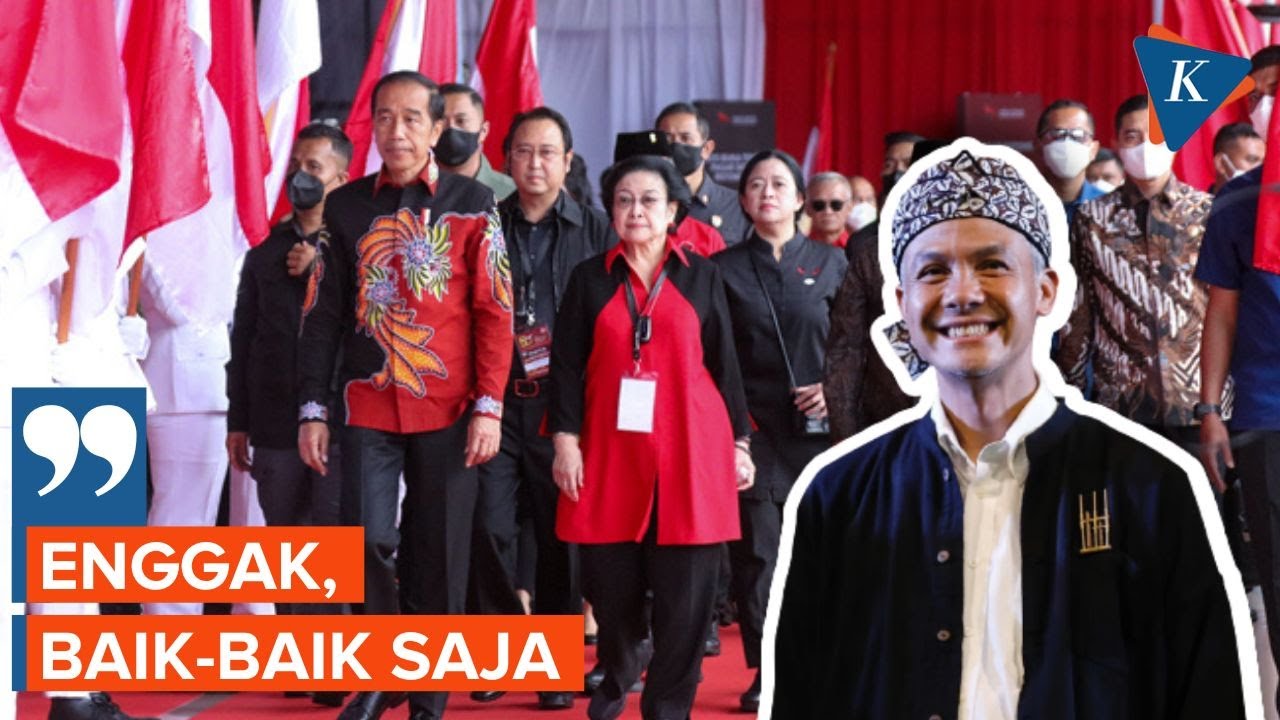 Ganjar Jawab Isu Keretakan Hubungan Jokowi-Megawati - YouTube