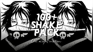 100+ Badass Shake Pack on Alight Motion (ALIGHT LINK, XML File and QR CODE) | Moonie달 |