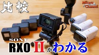 【Sony RX0 Ⅱ】#3 RX0 Ⅱがわかる動画！Osmo・GoProとの比較で判明した事実とは？