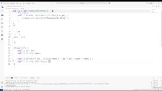 Java: Comparable Interface for TreeSet / TreeMap