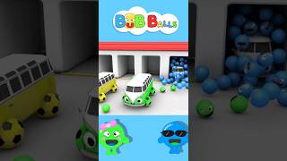 Minibus, Learn colors an the BubBalls #babies #cars #toys #edubuzzkids 4
