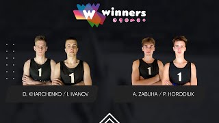 Winners Beach Volleyball. Men. D. Kharchenko / I. Ivanov - A. Zabuha / P. Horodiuk 23.02.2025