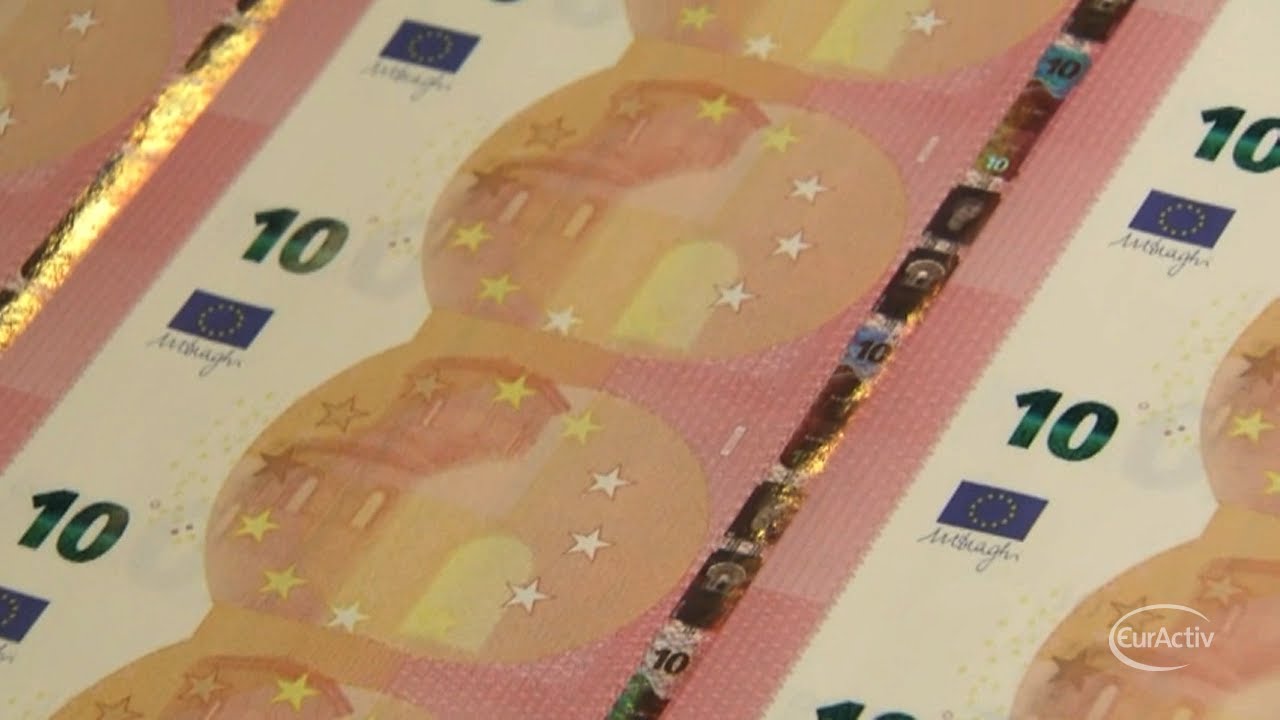 Ecb Introduces New 10 Euro Notes Youtube