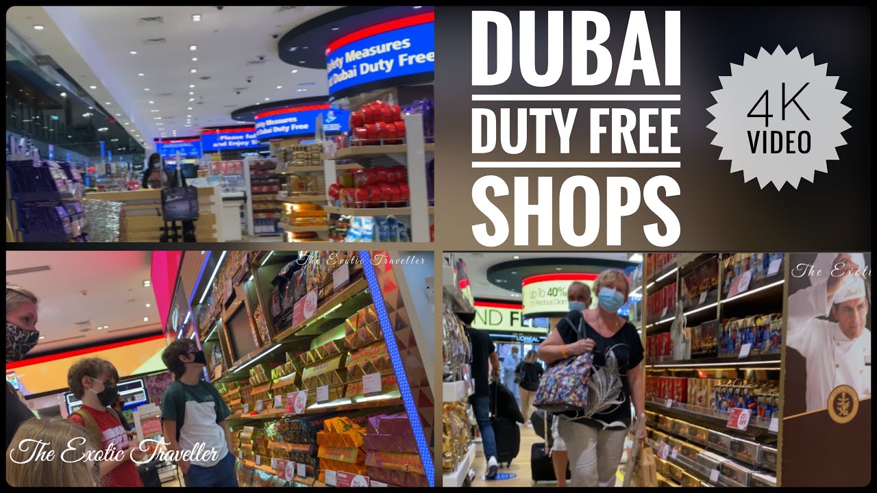 Dubai Duty Free Shops || Dubai Duty Free Walking Inside Terminal 3 ...