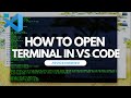 How To Open Terminal in Visual Studio Code