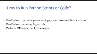 CP 02: Python "Hello World" - How to Run Python Scripts and Add Libraries