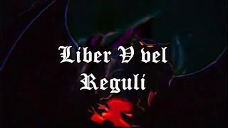 Liber V vel Reguli