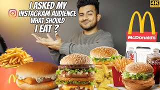 BEN DEEN'S FAV FILET O FISH BURGER, McCHICKEN BURGER LARGE MEAL, McNUGGETS, McALOO TIKKI MUKBANG