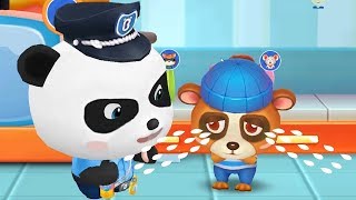 Little Panda Policeman - Fun Baby Panda Learn Safety Tips With Police Officer Educational Kids Game