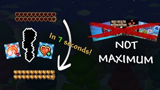 The true Maximum regeneration in Terraria!