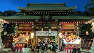 湊川神社 夏まつり〜献燈祭第三夜祭・菊水天神祭・御前踊り（2024.8.25）