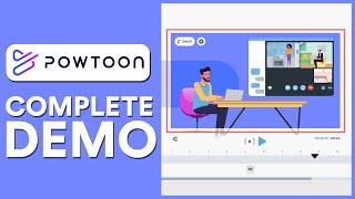 Powtoon Demo 2024 - How to Use Powtoon for Animation Videos