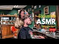 RELAXING haircut and headmassage with soothing sounds to enjoy and calm down