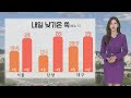 [날씨] 내일 반짝 초여름 더위…짙은 안개 주의 / 연합뉴스TV (YonhapnewsTV)