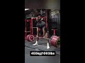 jamal browner smokes 1 003 lb 455 kg raw deadlift for two rep pr