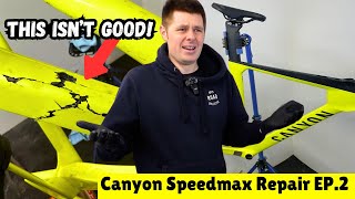 Fixing My Crashed Canyon Speedmax ep.2 - The Strip Down