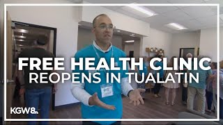 Free Tualatin health clinic celebrated grand re-opening Sunday