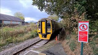 Trainspotting at Minffordd Station 27.07.22