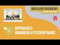 AQA A Level Psychology  | Live Revision | Humanism and Psychodynamic Approaches