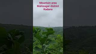 Mountain view !! Mahisagar district !! Kadana !! Best place for tour !! #shorts