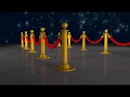3D red carpet