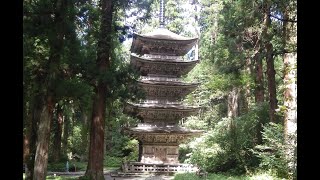 国宝「羽黒山五重塔」 山形県鶴岡市　　　　Mt. Haguro's Five-Storied Pagoda