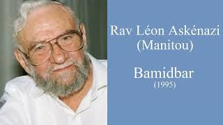 Rav Léon Askénazi (Manitou) - 34 Bamidbar (1995)