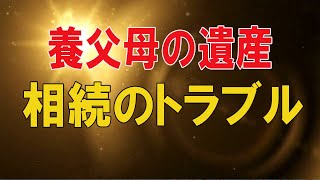 【テレフォン人生相談 】🌜 養父母の遺産相続のトラブル!今井通子＆