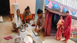 অষ্ট মঙ্গলা, ঠাকুমার হাতের আট রকম পিঠে,#bengali marriage,#bengalivlog