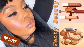 NEW FENTY BEAUTY PRO FILT'R SETTING POWDER & INSTANT RETOUCH CONCEALER | REVIEW