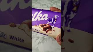 New milka bubbly white Chocolate #shorts