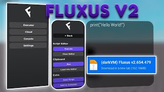 Roblox Fluxus v654 latest version