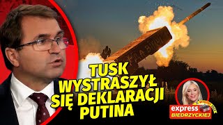"Tusk PRZESTRASZYŁ SIĘ deklaracji PUTINA" Girzyński: Nie potrzebujemy jego DOŚWIADCZENIA